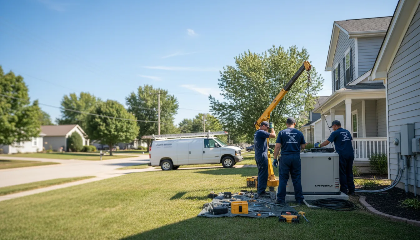 Generator Installation in Ponder, TX near me